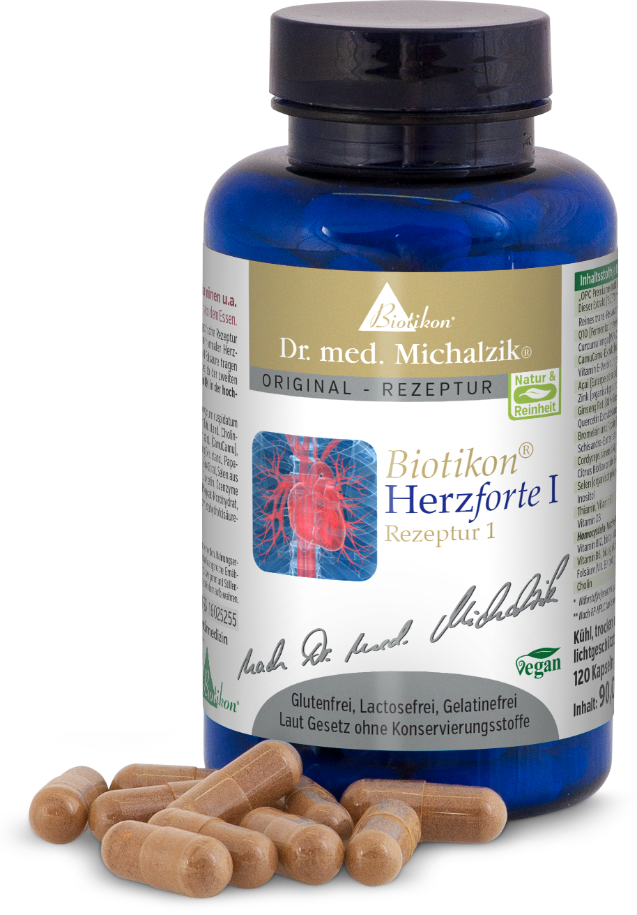 Veganer Kapselbehälter mit 120 braunen Kapseln, auf weißem Hintergrund.