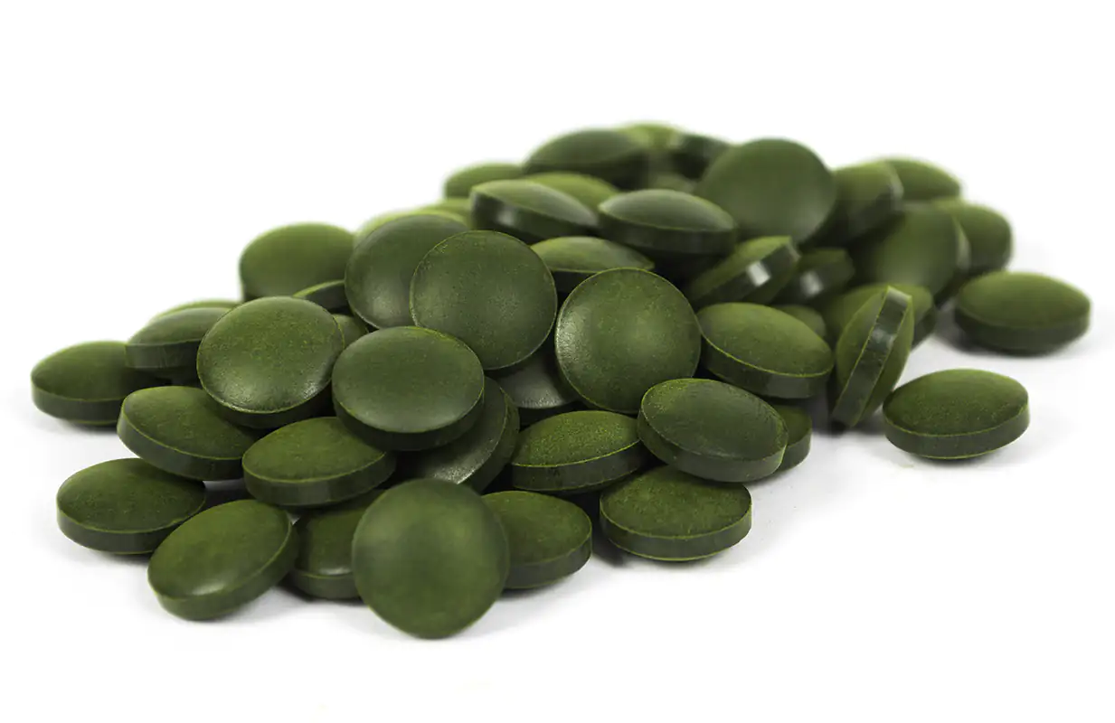 Chlorella Presslinge