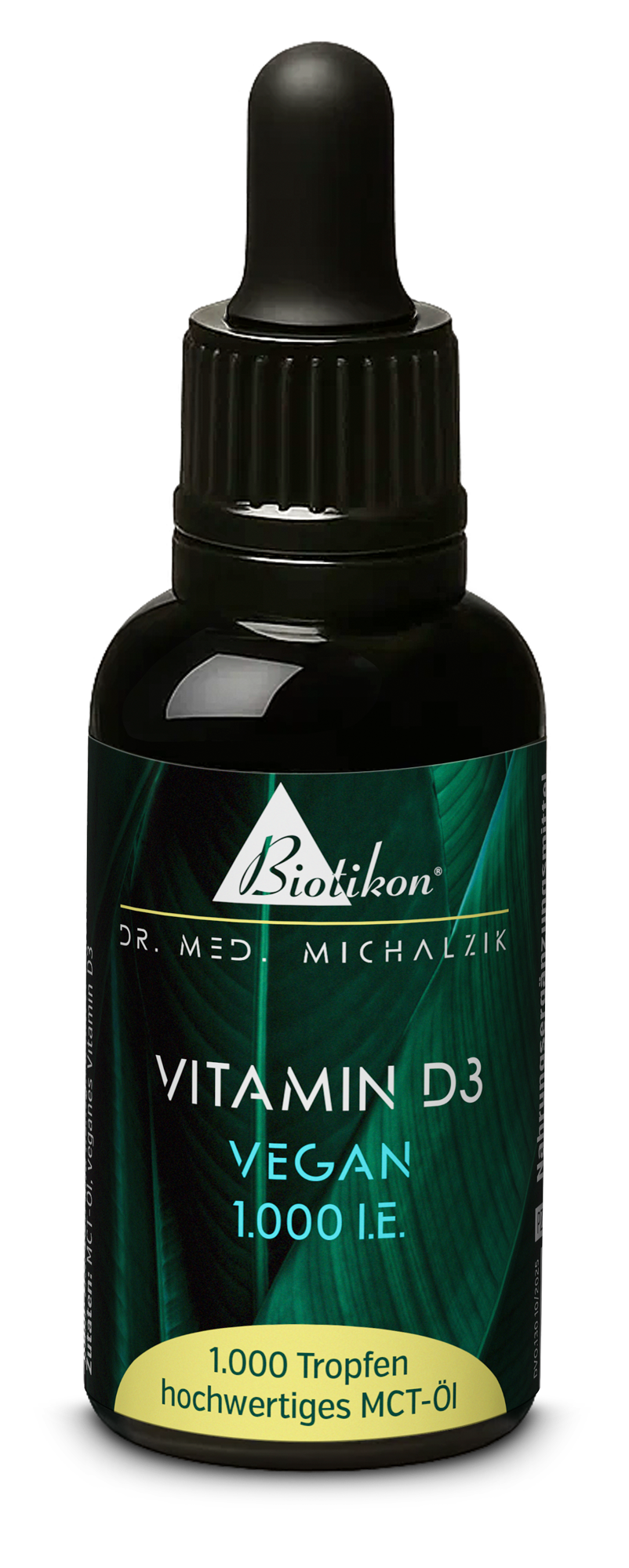 Vitamin-D3 1000IE vegan_Flasche Vitamin-D3 1000IE vegan_Flasche