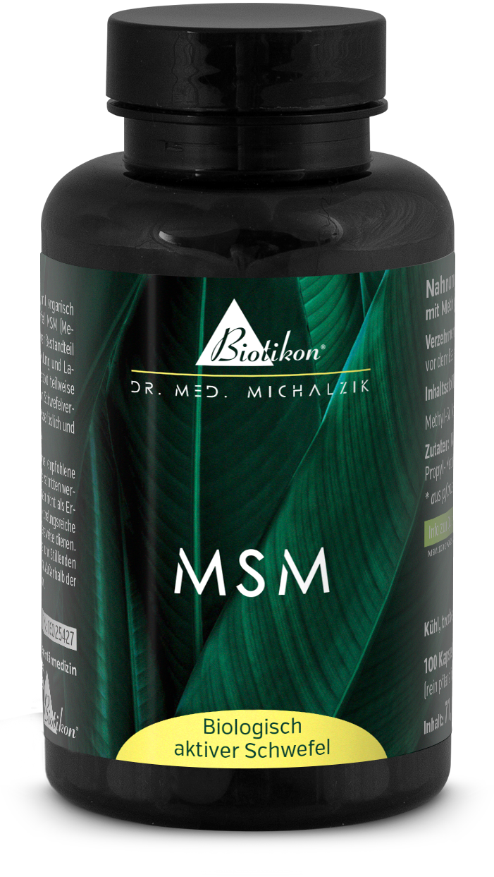 MSM Original nach Dr. med. Michalzik - Dose frontal MSM Original nach Dr. med. Michalzik - Dose frontal