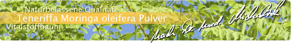 Moringapulver från Teneriffa