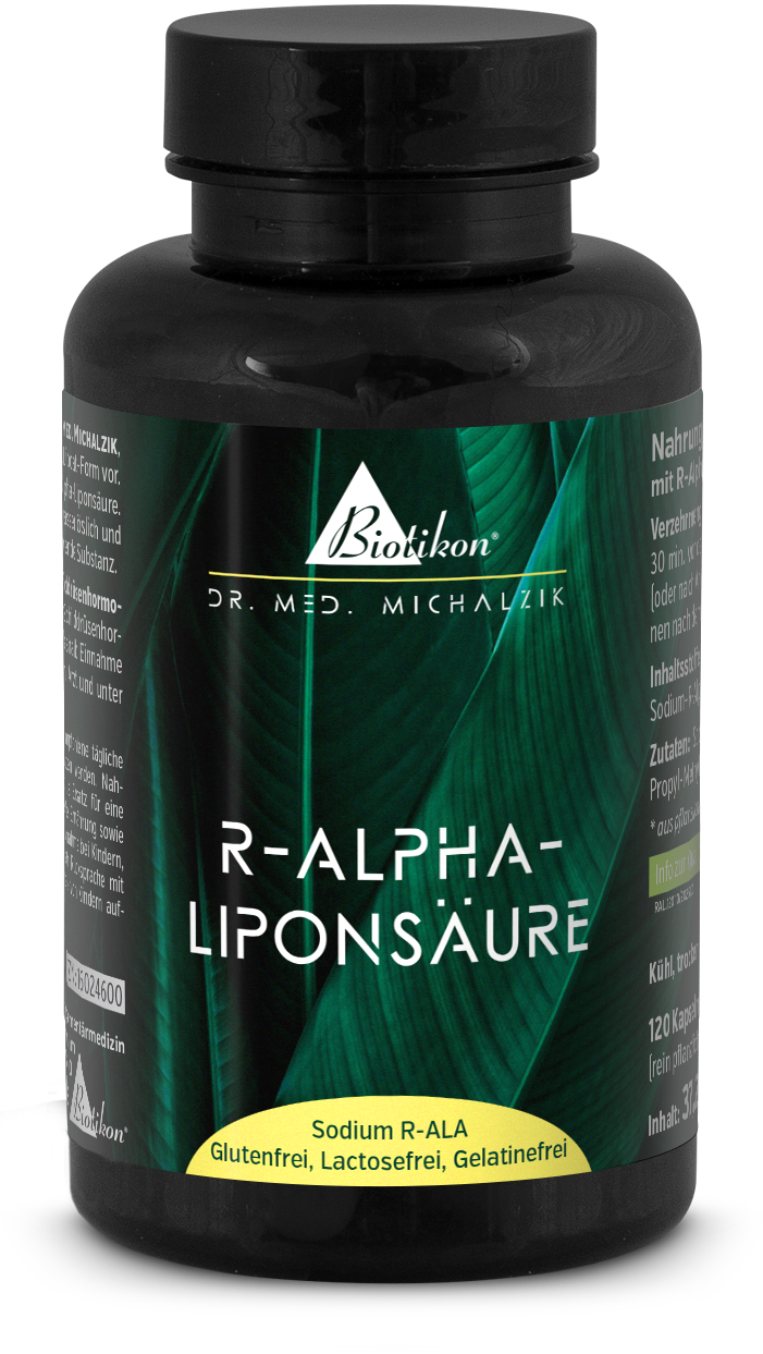 R-Alpha-Liponsäure 120 Kapseln Dose