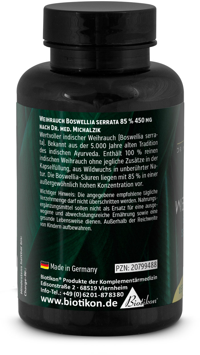 Rökelse 450 mg Boswellia serrata burk baksida