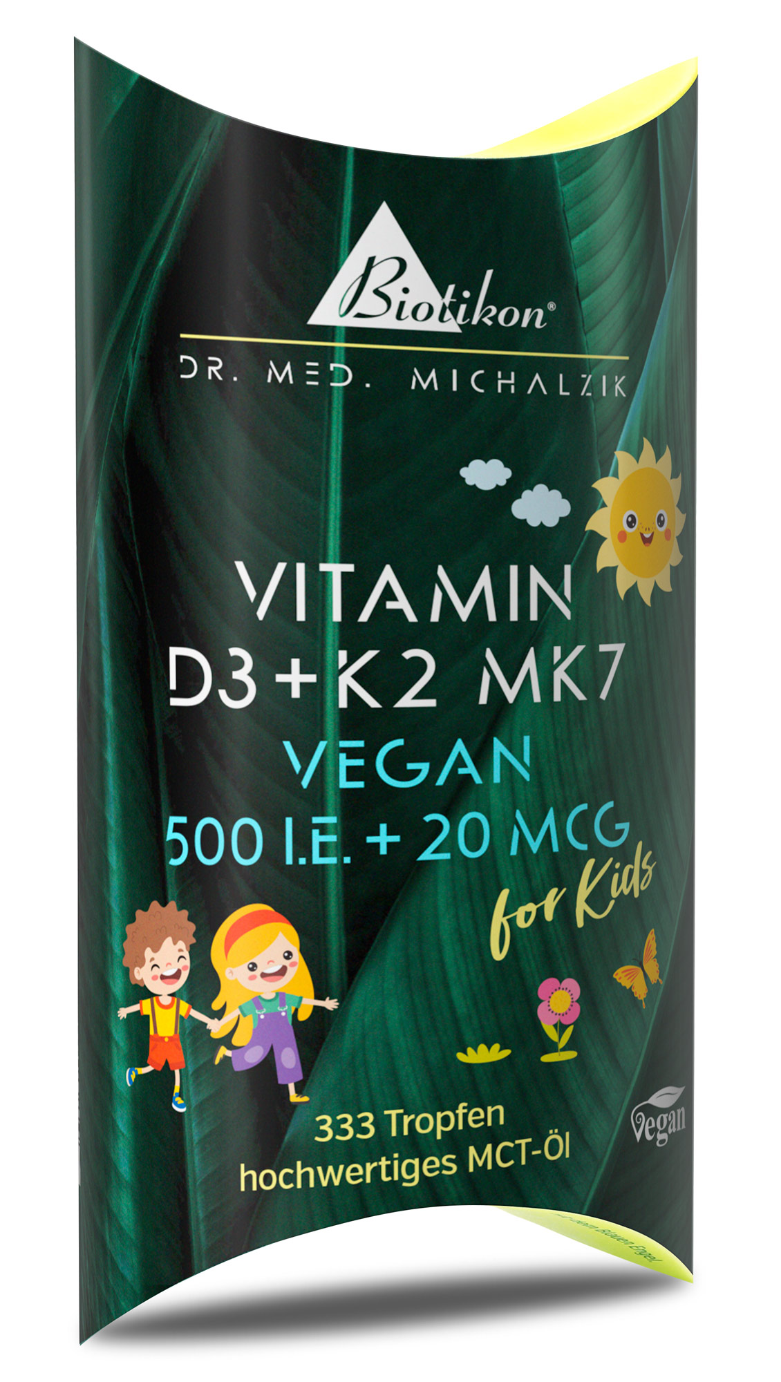 Vitamin-D3 K2-500IE vegan Schachtel