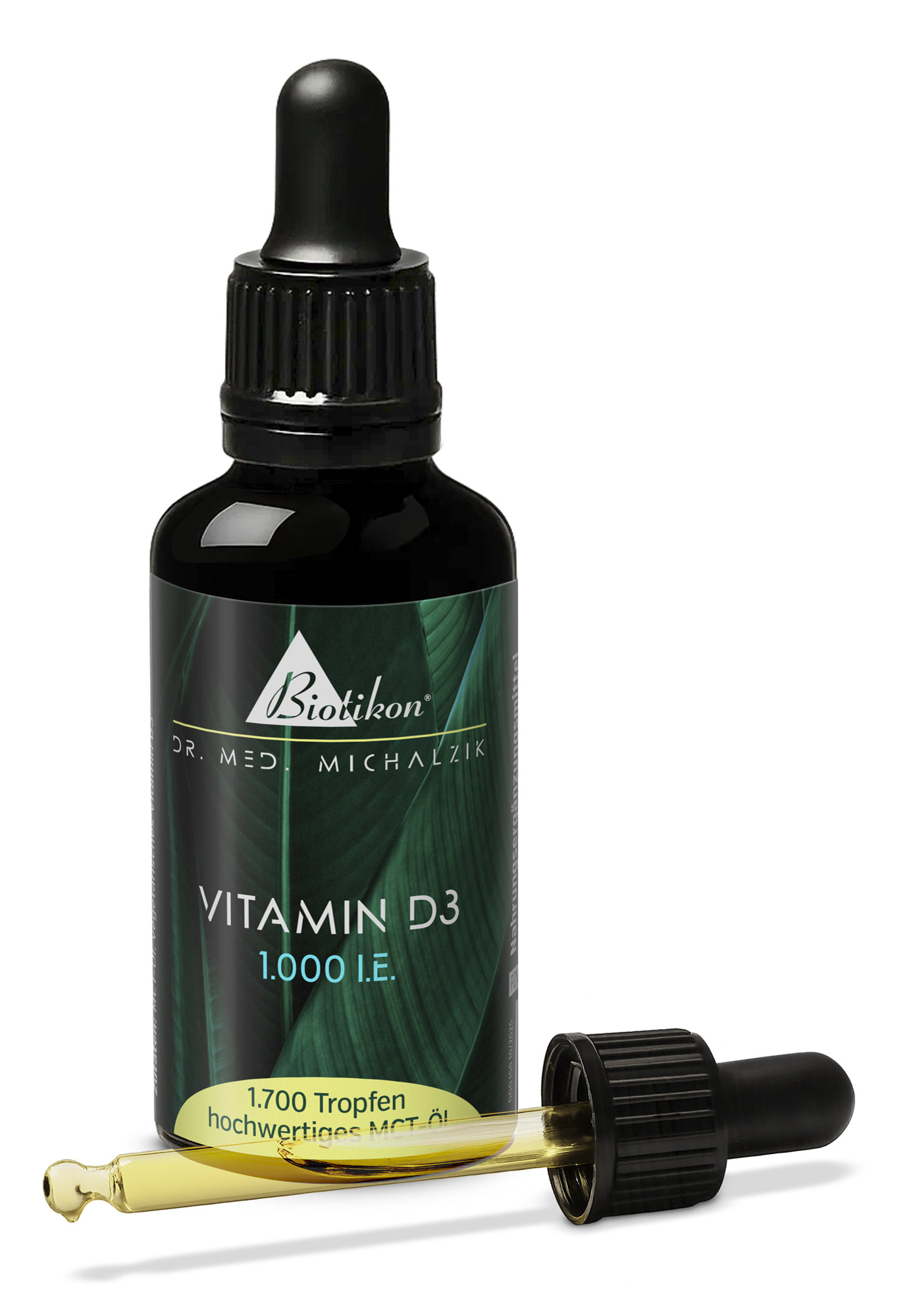 Vitamin-D3 1000IE konventionell Flasche mit Pipette