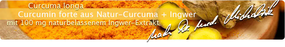 Curcumin forte av naturlig curcuma + ingefära
